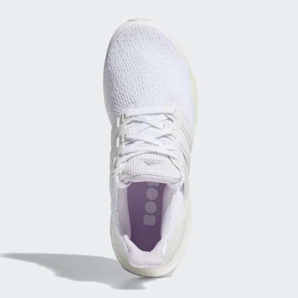 adidas UltraBOOST Triple White Iridescent Boost - Picture 7 of 10